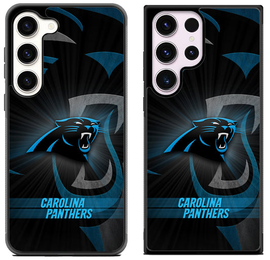 Carolina Panthers Theme Samsung Galaxy S23 | S23+ | S23 Ultra Case