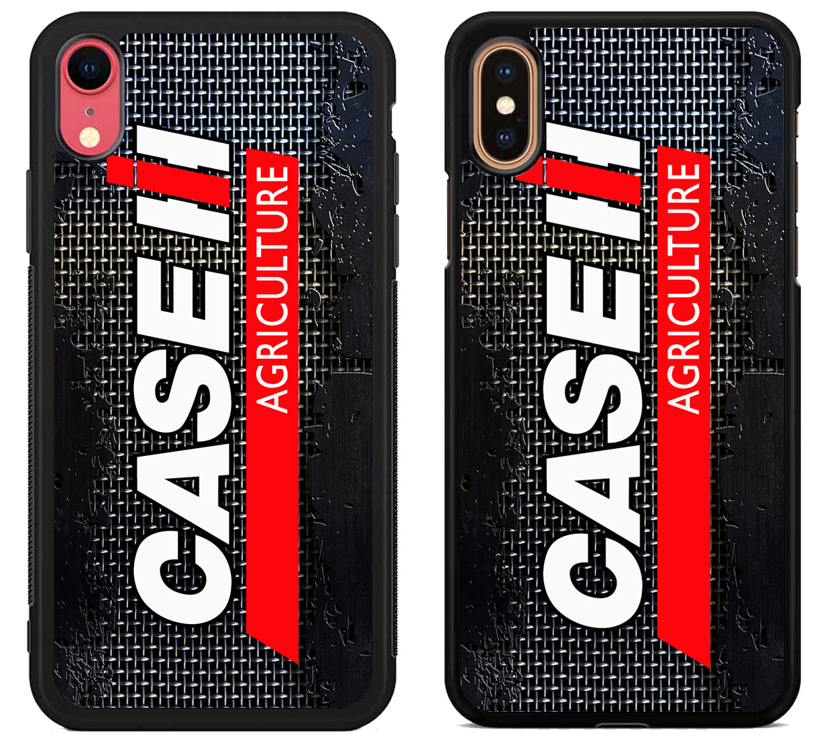 Case IH Agriculture Black Metal iPhone X | XS | XR | XS Max Case