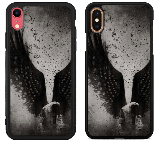 Castiel Supernatural Wing iPhone X | XS | XR | XS Max Case
