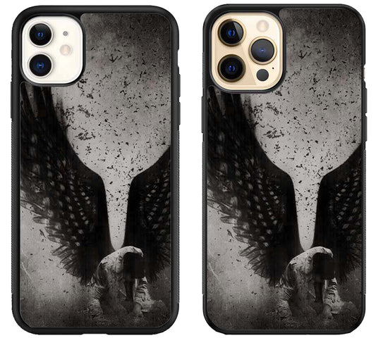 Castiel Supernatural Wing iPhone 12 | 12 Mini | 12 Pro | 12 Pro Max Case