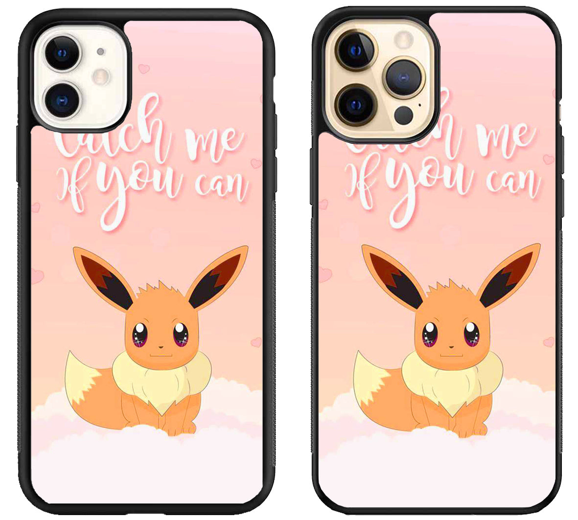 Catch Me Eevee Pokemon iPhone 12 | 12 Mini | 12 Pro | 12 Pro Max Case