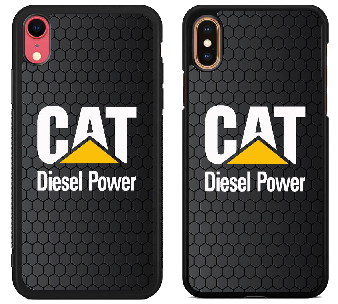 Caterpillar Black Hexagon iPhone X | XS | XR | XS Max Case