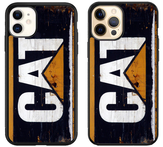 Caterpillar Vintage Logo iPhone 12 | 12 Mini | 12 Pro | 12 Pro Max Case