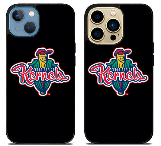 Cedar Rapids Kernels Black iPhone 14 | 14 Plus | 14 Pro | 14 Pro Max Case