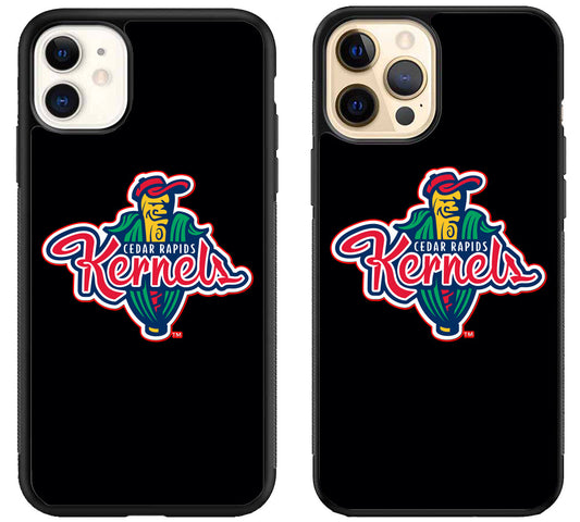 Cedar Rapids Kernels Black iPhone 12 | 12 Mini | 12 Pro | 12 Pro Max Case