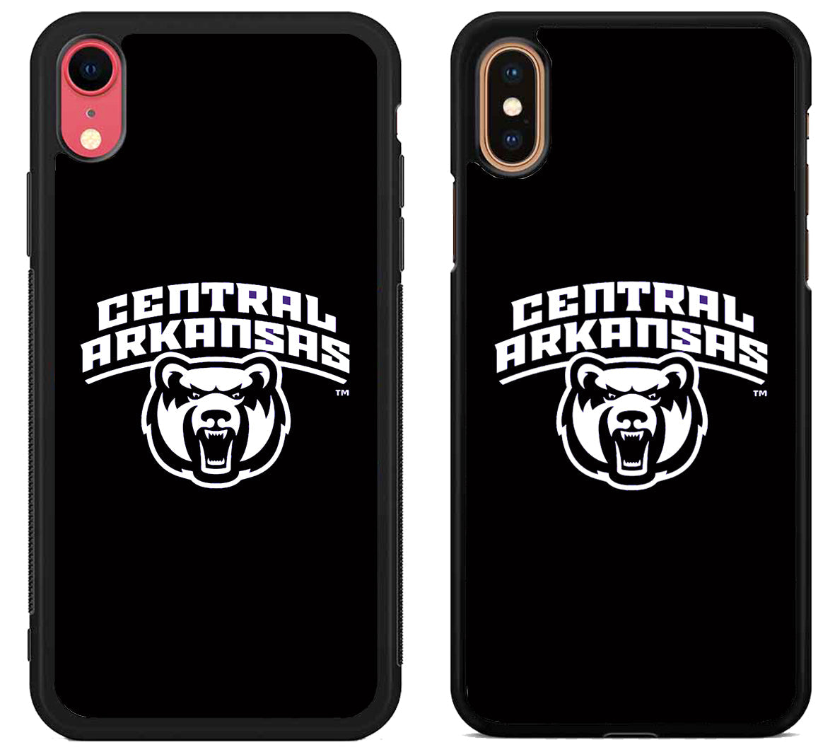 Central Arkansas Bears Black iPhone X | Xs | Xr | Xs Max Case
