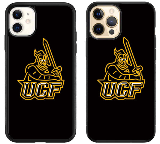 Central Florida Knights Neon iPhone 12 | 12 Mini | 12 Pro | 12 Pro Max Case