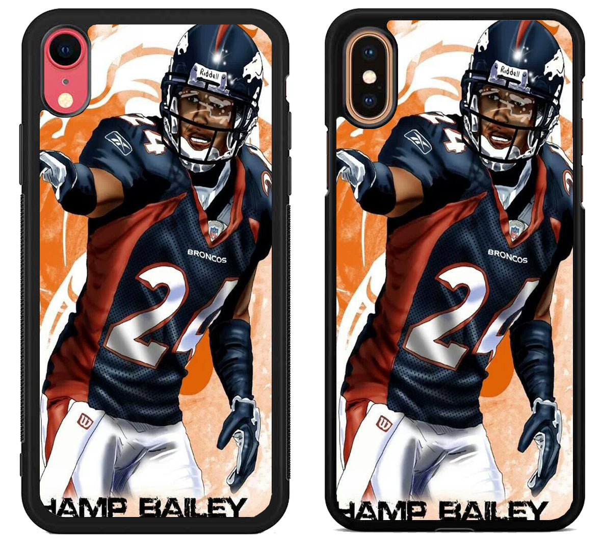 Champ Bailey Denver Broncos iPhone X | XS | XR | XS Max Case