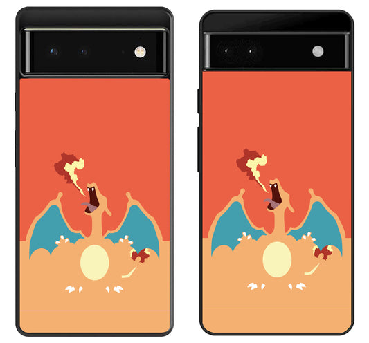 Charizard Pokemon Stylish Google Pixel 6 | 6A | 6 Pro Case