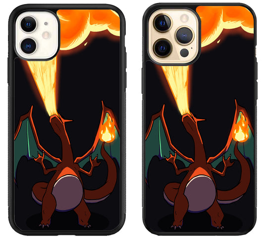 Charizard Pokemon iPhone 12 | 12 Mini | 12 Pro | 12 Pro Max Case