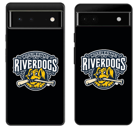 Charleston RiverDogs Logo Google Pixel 6 | 6A | 6 Pro Case