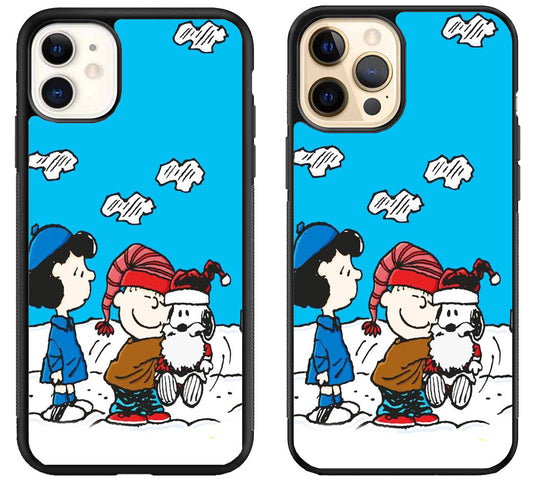 Charlie Brown And Snoopy iPhone 12 | 12 Mini | 12 Pro | 12 Pro Max Case