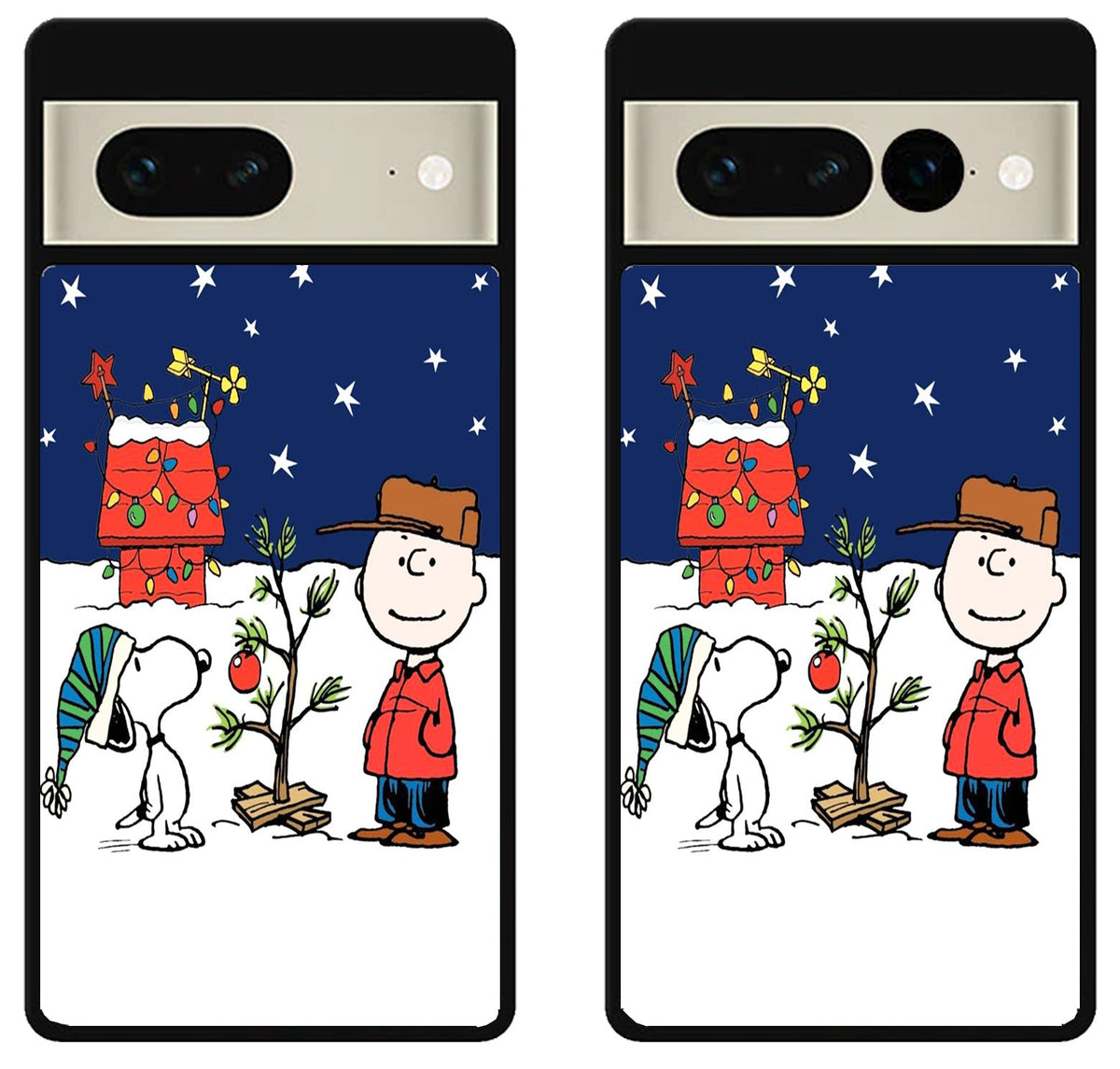 Charlie Brown Snoopy Christmas Google Pixel 7 | 7 Pro Case