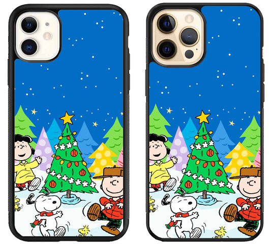 Charlie Brown Snoopy Christmas iPhone 12 | 12 Mini | 12 Pro | 12 Pro Max Case