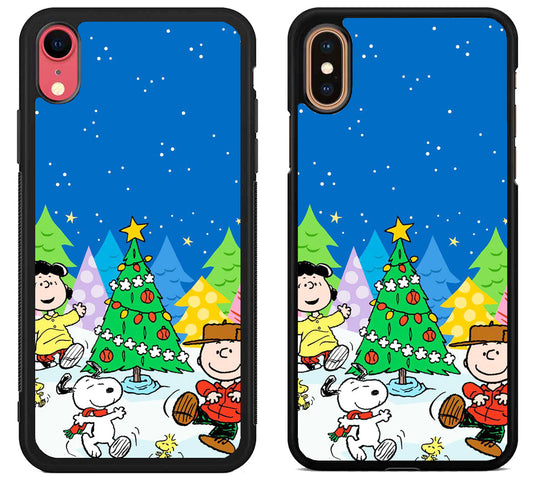 Charlie Brown Snoopy Christmas iPhone X | XS | XR | XS Max Case