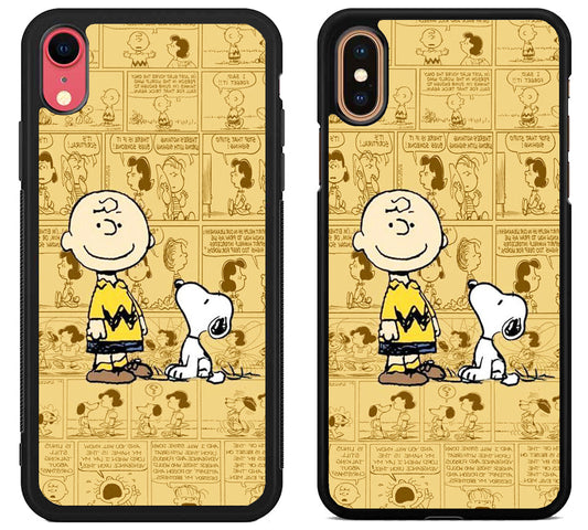 Charlie Brown Snoopy Comics iPhone X | Xs | Xr | Xs Max Case