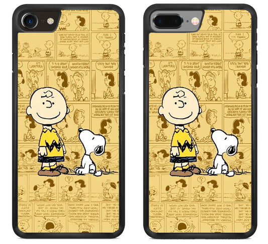 Charlie Brown Snoopy Comics iPhone 8 | iPhone 8 Plus Case
