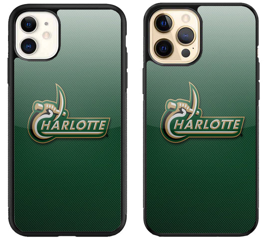 Charlotte 49ers Logo iPhone 12 | 12 Mini | 12 Pro | 12 Pro Max Case