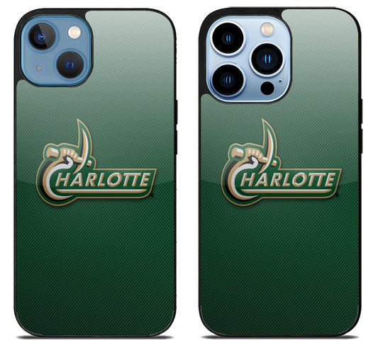 Charlotte 49ers Logo iPhone 13 | 13 Mini | 13 Pro | 13 Pro Max Case