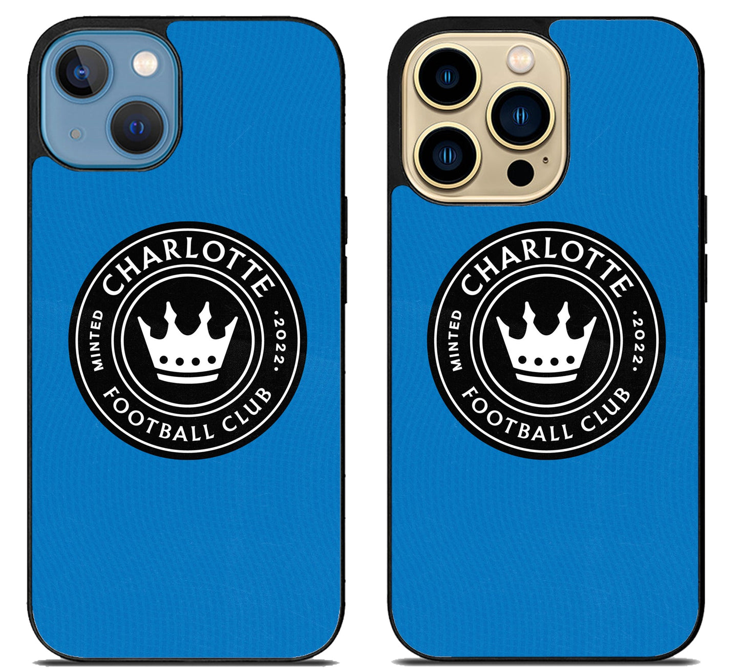 Charlotte FC Blue iPhone 14 | 14 Plus | 14 Pro | 14 Pro Max Case