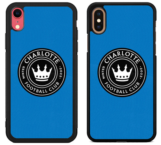Charlotte FC Blue iPhone X | Xs | Xr | Xs Max Case