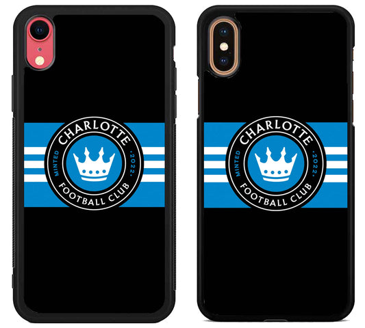 Charlotte FC Stripe iPhone X | Xs | Xr | Xs Max Case