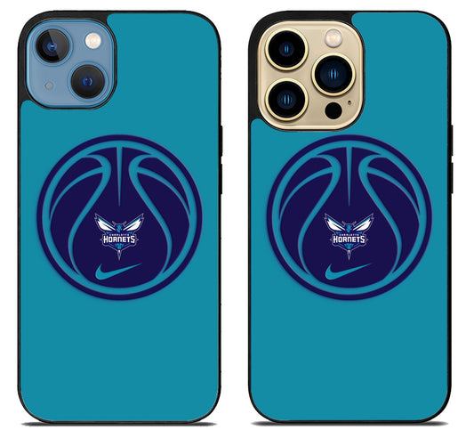 Charlotte Hornets Basketball iPhone 14 | 14 Plus | 14 Pro | 14 Pro Max Case