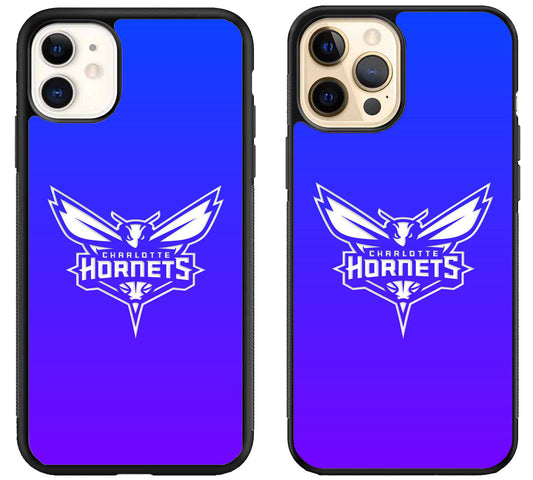 Charlotte Hornets Logo Color iPhone 12 | 12 Mini | 12 Pro | 12 Pro Max Case