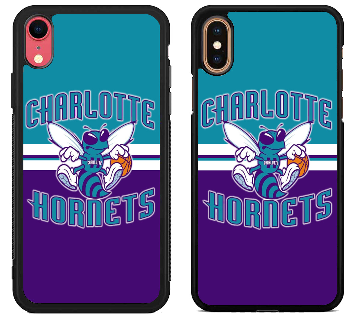 Charlotte Hornets Stripe iPhone X | XS | XR | XS Max Case