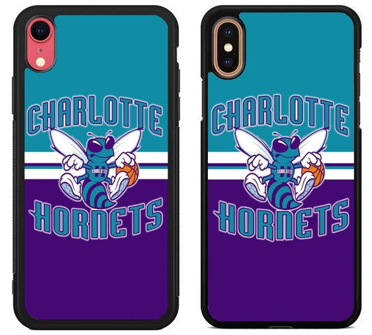 Charlotte Hornets Stripe iPhone X | XS | XR | XS Max Case