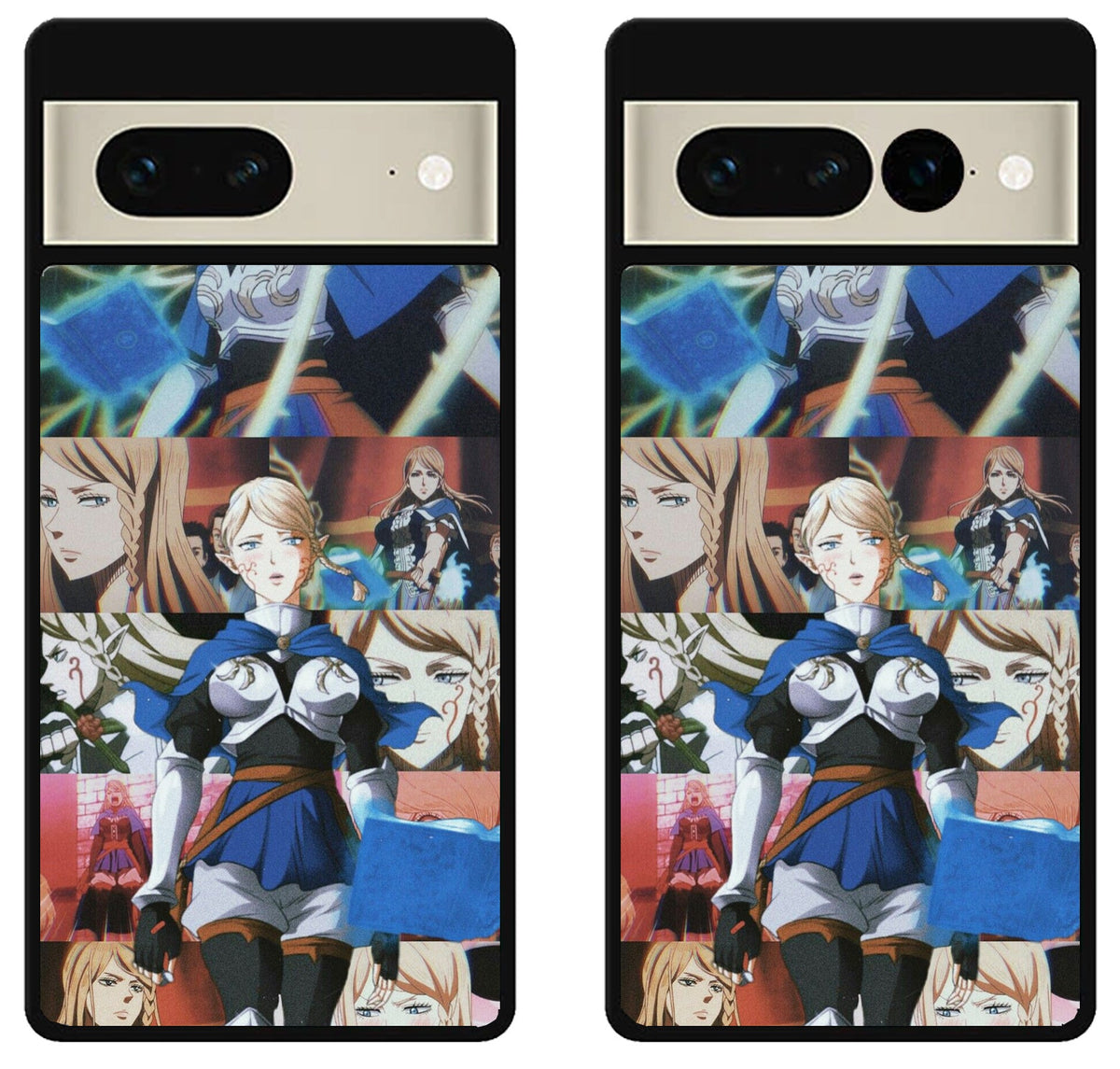 Charlotte Roselei Black Clover Collage Google Pixel 7 | 7 Pro Case