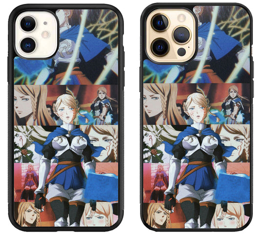 Charlotte Roselei Black Clover Collage iPhone 12 | 12 Mini | 12 Pro | 12 Pro Max Case