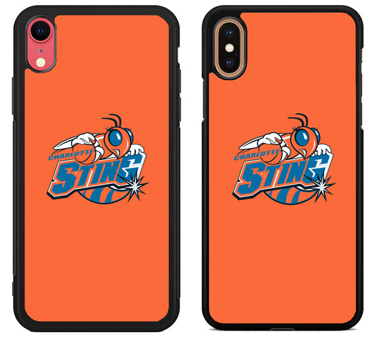 Charlotte Sting Logo iPhone X | Xs | Xr | Xs Max Case
