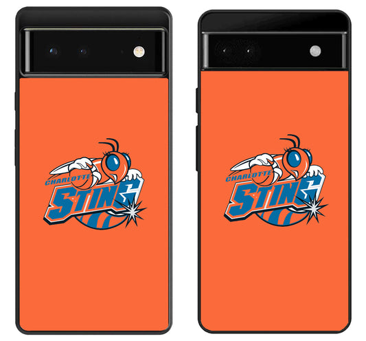 Charlotte Sting Logo Google Pixel 6 | 6A | 6 Pro Case