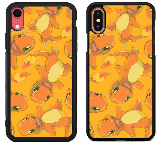 Charmander Pokemon Collage iPhone X | Xs | Xr | Xs Max Case