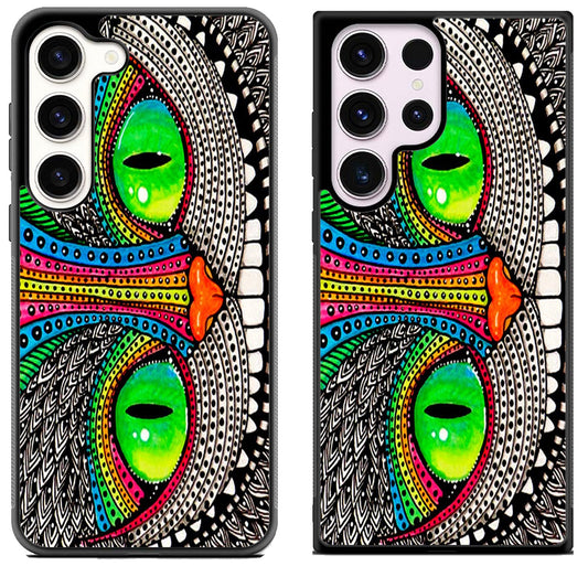 Cheshire Cat Pattern Samsung Galaxy S23 | S23+ | S23 Ultra Case