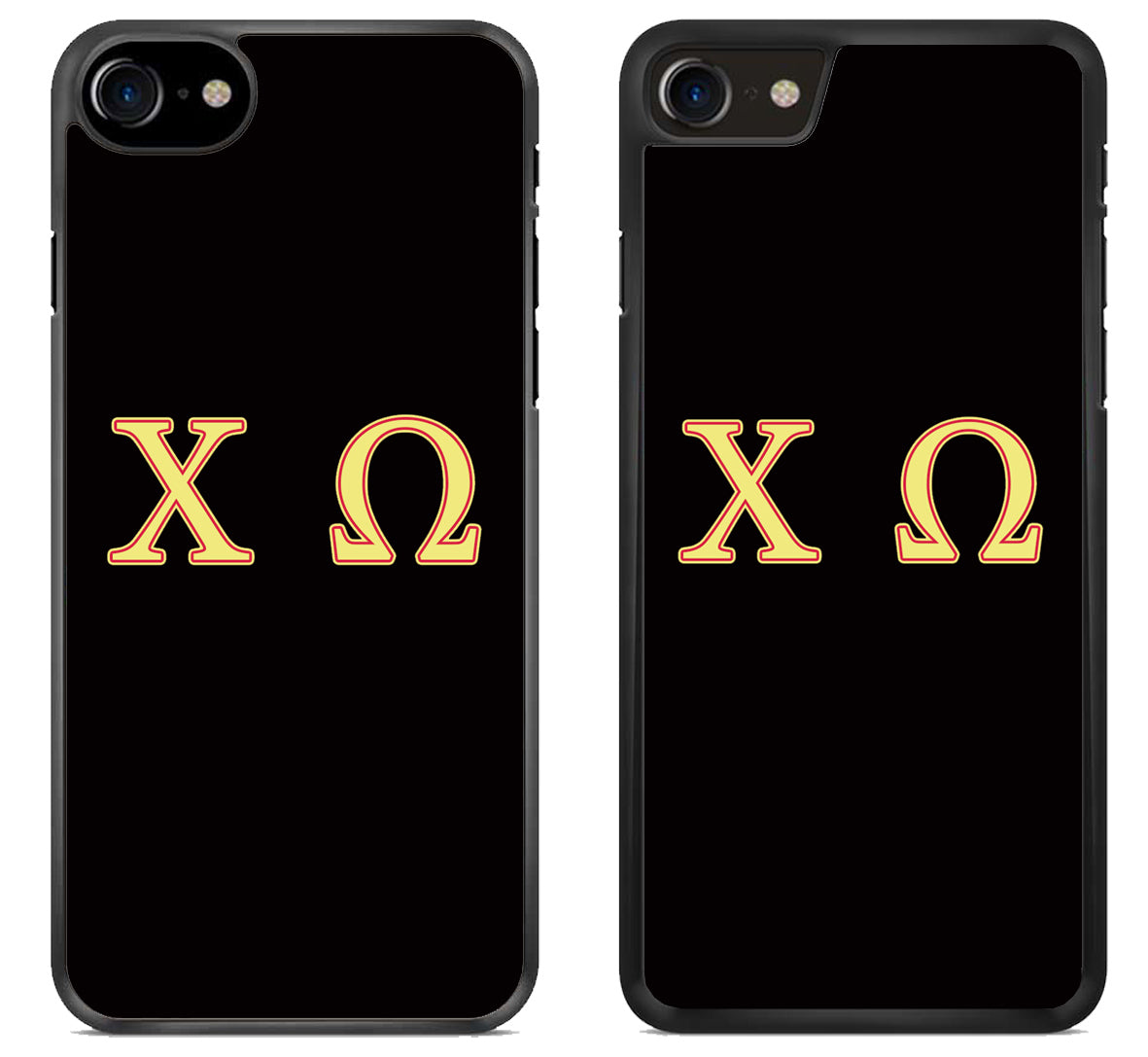 Chi Omega Black iPhone SE 2020 | iPhone SE 2022 Case