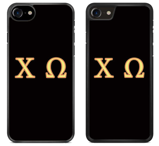 Chi Omega Black iPhone SE 2020 | iPhone SE 2022 Case