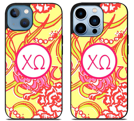 Chi Omega Cover iPhone 13 | 13 Mini | 13 Pro | 13 Pro Max Case