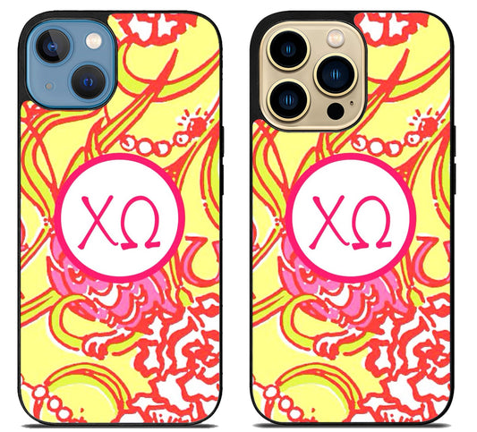 Chi Omega Cover iPhone 14 | 14 Plus | 14 Pro | 14 Pro Max Case