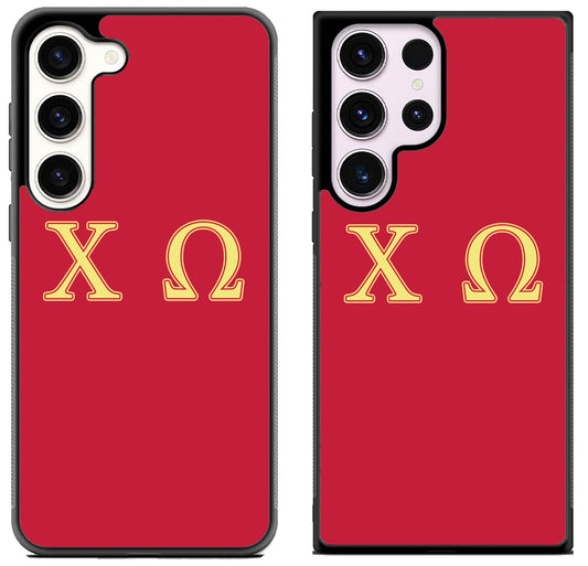 Chi Omega Red Samsung Galaxy S23 | S23+ | S23 Ultra Case