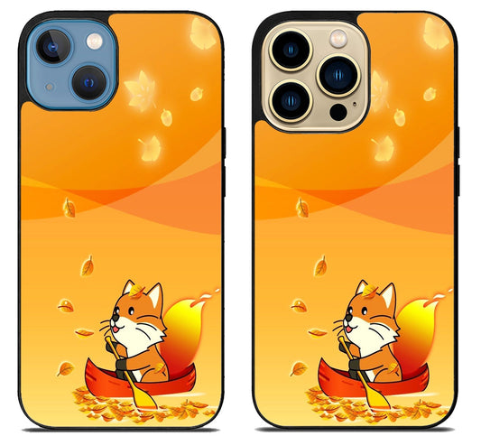 Chibi Fox iPhone 14 | 14 Plus | 14 Pro | 14 Pro Max Case