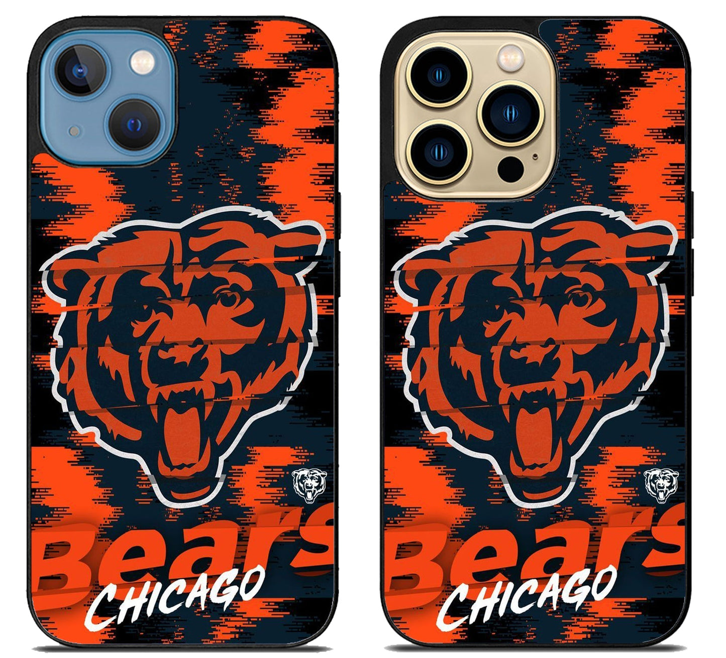 Chicago Bears Logo Artwork iPhone 14 | 14 Plus | 14 Pro | 14 Pro Max Case