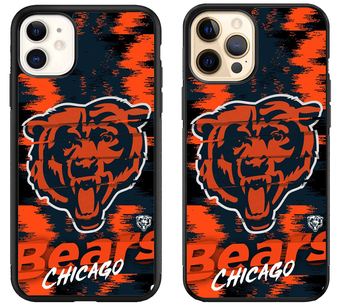 Chicago Bears Logo Artwork iPhone 12 | 12 Mini | 12 Pro | 12 Pro Max Case