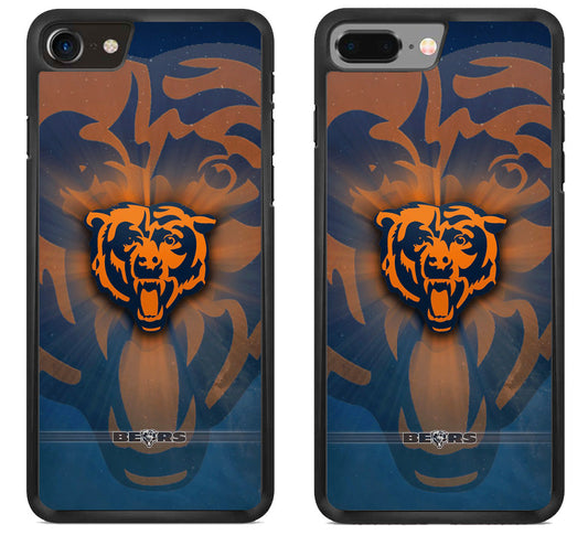Chicago Bears Logo Background iPhone 8 | iPhone 8 Plus Case