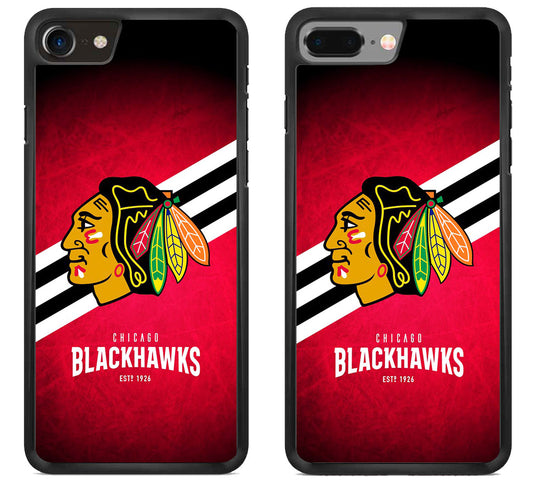 Chicago Blackhawks Logo Cover iPhone 8 | iPhone 8 Plus Case