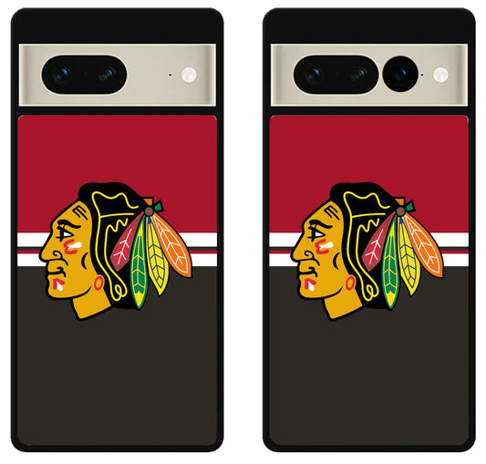 Chicago Blackhawks Stripe Google Pixel 7 | 7 Pro Case