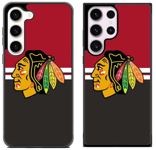Chicago Blackhawks Stripe Samsung Galaxy S23 | S23+ | S23 Ultra Case