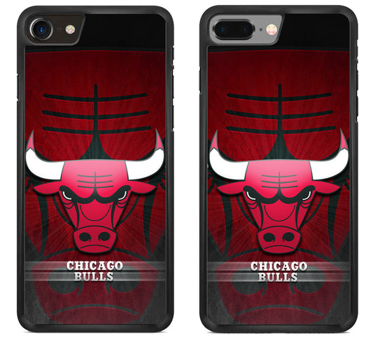 Chicago Bulls Background iPhone 8 | iPhone 8 Plus Case