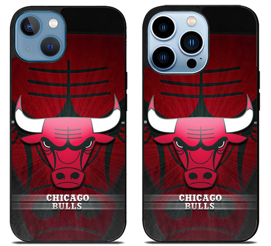 Chicago Bulls Background iPhone 13 | 13 Mini | 13 Pro | 13 Pro Max Case